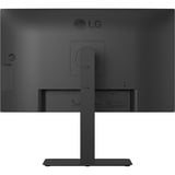 LG 27BA75QB 27" monitor Zwart, HDMI, DisplayPort, Audio, LAN, USB-C