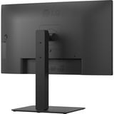 LG 27BA75QB 27" monitor Zwart, HDMI, DisplayPort, Audio, LAN, USB-C