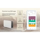 Mill WiFi convectorkachel CO1500MAXWIFI3 Wit/zwart, 1500 watt, Wifi + App Control