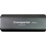 Patriot Transporter Portable 512 GB externe SSD Zwart, USB 3.2 Gen 2