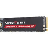 Patriot VP4300 Lite 1 TB SSD Zwart, PCIe 4.0 x4, NVMe 2.0, M.2 2280