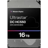 WD Ultrastar DC HC550 16 TB harde schijf  SATA 6 Gb/s, SE