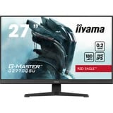 iiyama G-Master Red Eagle G2770QSU-B6 27" gaming monitor Zwart, 180Hz, HDMI, DisplayPort, Audio