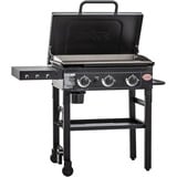 Char-Griller 3-Burner Flat Iron Gas Griddle barbecue Zwart