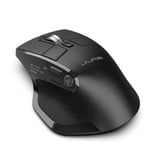 JLab Epic Wireless Mouse Zwart, 1200 - 2400 DPI, Bluetooth 5.2 / 2.4 GHz / USB