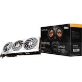 SAPPHIRE RX 7700 XT Pure Frostpunk 2 Edition grafische kaart Wit, RDNA 3, GDDR6, 2x DisplayPort, 2x HDMI 2.1