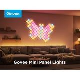 Govee Smart Mini Panel Lights (10-pack) ledverlichting Wit, Bluetooth, WiFi 2.4GHz