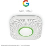 Google Nest Protect (2e generatie) rookmelder Wit, Batterij model