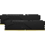 Kingston FURY 32 GB DDR5-6000 (2x 16 GB) Kit werkgeheugen Zwart, KF560C36BBE2K2-32, Beast, XMP 3.0, EXPO