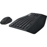 Logitech MK850 Performance Draadloze, desktopset Zwart, US-International, US International lay-out