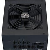 Cooler Master MWE Gold 750 - V2 (Full Modular), 750 Watt voeding  Zwart, 4x PCIe, Full Kabel-management