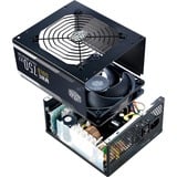 Cooler Master MWE Gold 750 - V2 (Full Modular), 750 Watt voeding  Zwart, 4x PCIe, Full Kabel-management