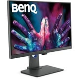 BenQ PD2705Q 27" monitor Donkergrijs, USB-C, HDMI, Displayport, Audio