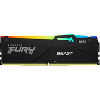 Kingston FURY 32 GB DDR5-5600 werkgeheugen Zwart, KF556C36BBE2A-32, Beast RGB, XMP 3.0, EXPO