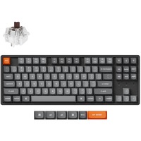 Keychron K8 Max-J3, toetsenbord Zwart, US lay-out, Keychron Super Brown, 80% TKL, RGB leds, OSA Double-shot PBT, hot swap, USB-C | 2.4 GHz | Bluetooth 5.1