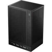 DeepCool CH170 DIGITAL mini tower behuizing Zwart | 2x USB-A | 1x USB-C