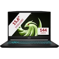 MSI Bravo 15 C7VE-005NL 15.6"  gaming laptop Zwart | Ryzen 5 7535HS | RTX 4050 | 16 GB | 512 GB SSD