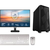Alternate ALTERNATE Multimedia Ryzen 7 Back2School bundel pc-systeem Zwart | R7 5700G | Radeon Vega Graphics | 32 GB | 1 TB SSD aanbieding