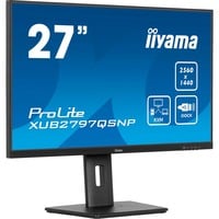 iiyama ProLite XUB2797QSNP-B1 27" monitor Zwart (mat), HDMI, DisplayPort, USB-C, LAN, Audio