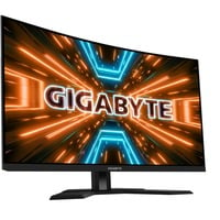 GIGABYTE M32QC 32" Curved gaming monitor Zwart, 2x HDMI, DisplayPort, 2x USB-A, 1x USB-C, 165 Hz