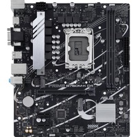 ASUS PRIME B760M-K D4 socket 1700 moederbord Zwart/zilver, RAID, 2.5 Gb-LAN, Sound, µATX