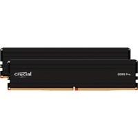 Crucial 96 GB DDR5-5600 (2x 48 GB) Kit werkgeheugen Zwart, CP2K48G56C46U5, Pro, INTEL XMP, AMD EXPO