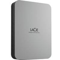 LaCie Mobile Drive Secure 2 TB externe harde schijf Grijs, USB-C 3.2 (5 Gbit/s)