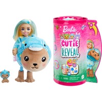 Mattel Barbie Barbie Cutie Reveal Chelsea - Teddybeer als dolfijn Pop 
