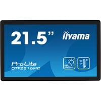 iiyama ProLite OTF2216MC-B1 22" touchscreen monitor Zwart, VGA, HDMI, DisplayPort, Touch