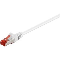 goobay Patchkabel RJ-45 S/STP met Cat.6 Wit, 25 meter