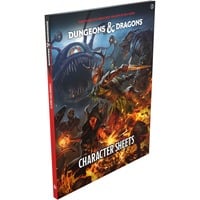 Asmodee Dungeons & Dragons 5.0 - Characters Sheets 2024 boek Engels, 2+ spelers, vanaf 12 jaar