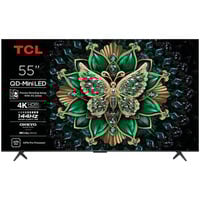 Alternate TCL QD-MiniLED TV 55MQLED75K 55" Ultra HD QLED Zwart, 4x HDMI, 1x USB-A, CI, Optisch, Bluetooth, LAN, WLAN, HDR10+ aanbieding