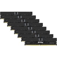 Kingston FURY 128 GB DDR5-6000 (8x 16 GB) Octa-Kit servergeheugen Zwart, KF560R32RBEK8-128, Renegade Pro, XMP 3.0, EXPO