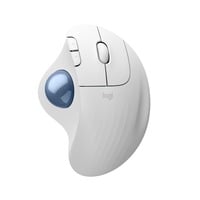 Logitech ERGO M575S Wireless Trackball Mouse Lichtgrijs, 400 - 2000 Dpi, Bluetooth Low Energy / 2,4 GHz USB