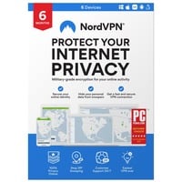 NordVPN NordVPN software Abonnementslicentie (6 maanden), 6 Apparaten