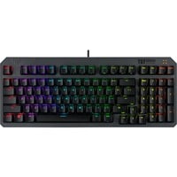 ASUS TUF Gaming K3 Gen II, gaming toetsenbord Zwart, US lay-out, Red optical-mechanical RGB switches, 96%, RGB, ABS doubleshot Keycaps