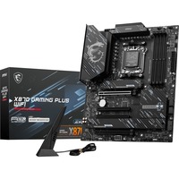 MSI X870 GAMING PLUS WIFI socket AM5 moederbord Zwart, RAID, 5Gb-LAN, Wi-Fi 7, BT, Sound, ATX