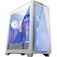 MSI MPG GUNGNIR 300R AIRFLOW WHITE midi tower behuizing Wit | 2x USB-A | 1x USB-C | Window