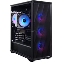 ALTERNATE Thunderstorm Starter Ryzen 5 – RTX 5060 gaming pc Zwart | R5 7500F | RTX 5060 | 32 GB | 1 TB SSD