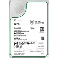 Seagate Exos X20 20 TB harde schijf ST20000NM007D-REC, SATA/600, 24/7