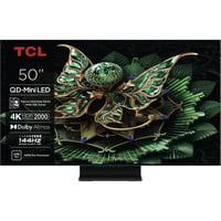 Alternate TCL QD-MiniLED TV 50MQLED85K 50" Ultra HD QLED Zwart, 4x HDMI, 1x USB-A, CI, Optisch, Bluetooth, LAN, WLAN, HDR10 aanbieding
