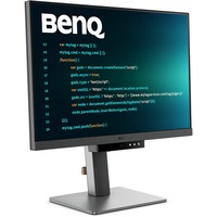 BenQ RD240Q 24.1" monitor Zwart, 1x HDMI, 1x DisplayPort, 3x USB-A 3.2, 1x USB-B 3.2, 1x USB-C 3.2