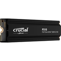 Crucial P310 Heatsink 1 TB SSD CT2000P310SSD5, PCIe 4.0 x4, NVMe, M.2 2280
