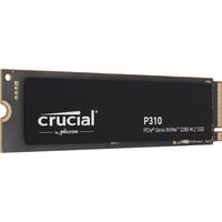 Crucial P310 2 TB SSD Zwart, CT2000P310SSD8, PCIe Gen 4.0 x4, NVMe 2.0