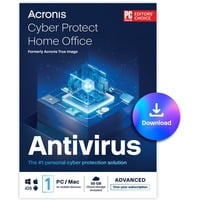 Acronis True image Advanced Subscription software 1 computer, 1 jaar licentie, 50 GB cloudopslag	