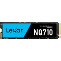 Lexar NQ710, 500 GB SSD Zwart/blauw, PCIe 4.0 x4, NVMe 1.4, M.2 2280