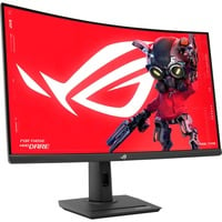 ASUS ROG Strix XG32WCS 31.5" Curved gaming monitor Zwart, 180 Hz, HDMI, DisplayPort, USB-C, Adaptive-Sync,AMD FreeSync