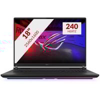 Alternate ASUS ROG Strix SCAR 18 G835LX-SA012W 18" Copilot+ gaming laptop Zwart | Ultra 9 275HX | RTX 5090 | 64 GB | 4 TB SSD | 24... aanbieding
