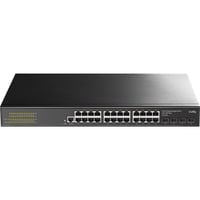 Cudy 24-GbE 4-SFP L2 Managed Gigabit Switch Zwart