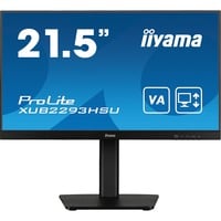 iiyama ProLite XUB2293HSU-B7 21.5" monitor Zwart, 100 Hz, HDMI, DisplayPort, Audio, USB